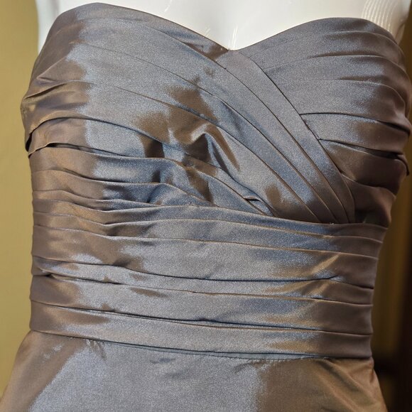 Juniors Vintage MORI LEE By MADELINE GARDNER Bridesmaid Prom Formal sz 7 - Picture 3 of 16